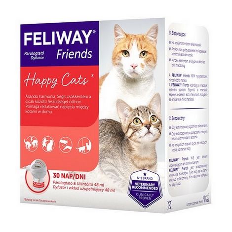 Feliway Friends - kocie feromony Zestaw Startowy (Dyfuzor+wkład) - 2