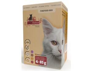 Catz Finefood Classic Finefood-Box I saszetki multipack N.3-11 4x85g