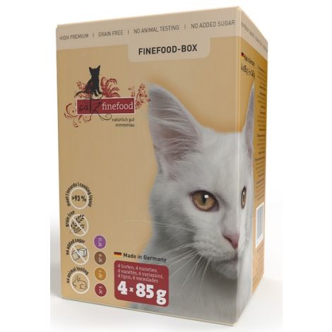 Catz Finefood Classic Finefood-Box I saszetki multipack N.3-11 4x85g