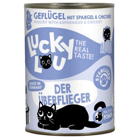 Lucky Lou Lifestage Sterilized Drób puszka 400g - 4