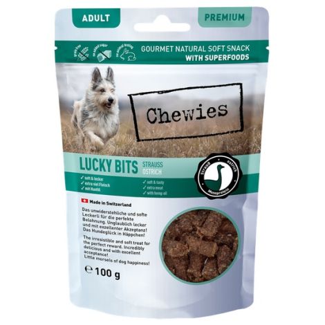 Chewies Lucky Bits Adult Struś 100g - 3