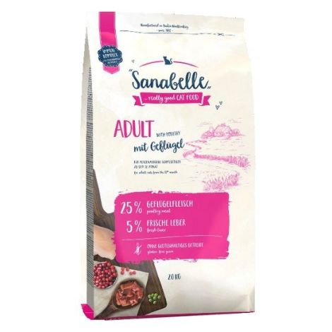 Sanabelle Adult Geflugel z drobiem 2kg