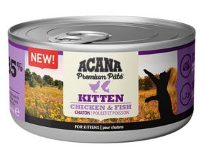 Acana Cat Premium Pate Kitten Chicken & Fish puszka 85g