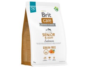 Brit Care Grain Free Senior & Light Salmon 3kg