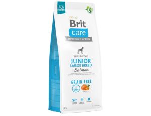 Brit Care Grain Free Junior Large Breed Salmon 12kg