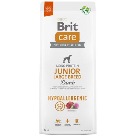 Brit Care Hypoallergenic Junior Large Lamb 12kg - 2