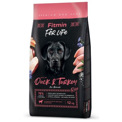 Fitmin Dog For Life Duck & Turkey 12kg