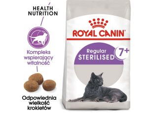 Royal Canin Sterilised 7+ karma sucha dla kotów dorosłych, od 7 do 12 roku życia, sterylizowanych 1,5kg