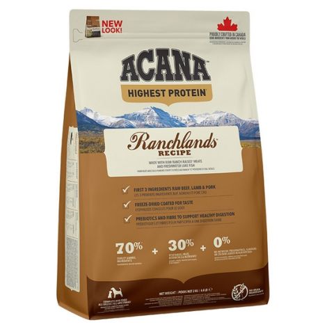 Acana Highest Protein Ranchlands Dog 2kg