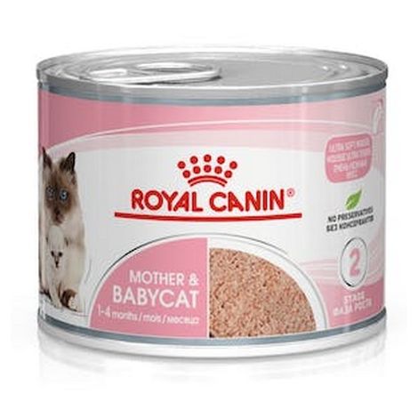 Royal Canin Mother & Babycat Mousse karma mokra - mus dla kociąt i kotek karmiących puszka 195g