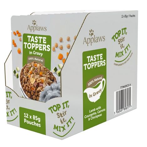 Applaws Taste Toppers Saszetka dla psa - jagnięcina, cukinia i marchew w sosie 85g - 4