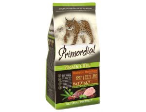 Primordial Cat Grain Free Adult Duck & Turkey 2kg