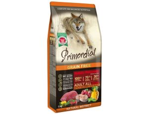 Primordial Dog Grain Free Adult Buffalo & Mackerel 12kg