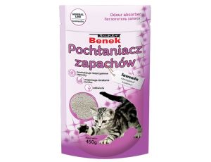 Super Benek Pochłaniacz zapachów lawenda - worek 0,45kg