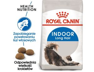 Royal Canin Indoor Long Hair karma sucha dla kotów dorosłych, długowłose, przebywających wyłącznie w domu 2kg