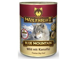 Wolfsblut Dog Blue Mountain - dziczyzna i ziemniaki puszka 395g