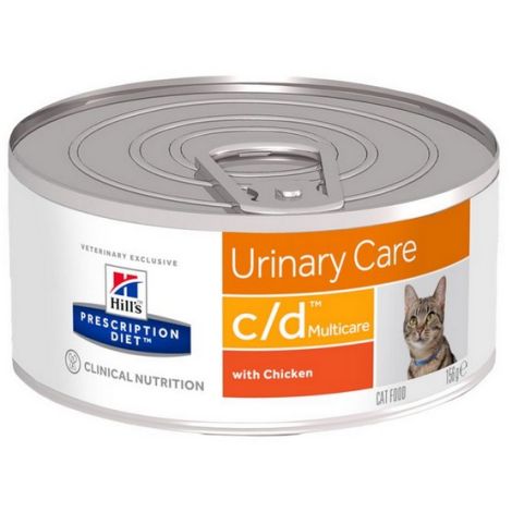 Hill's Prescription Diet c/d Feline z Kurczakiem pasztet puszka 156g - 3