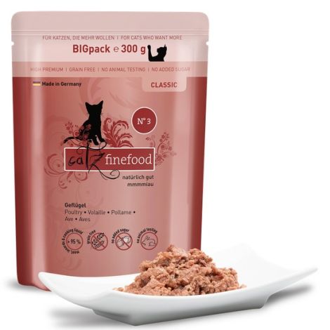 Catz Finefood Classic N.03 Drób saszetka 300g - 2