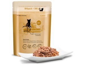 Catz Finefood Classic N.07 Wołowina i cielęcina saszetka 300g - 2