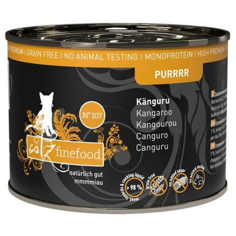 Catz Finefood Purrrr N.107 Kangur puszka 200g