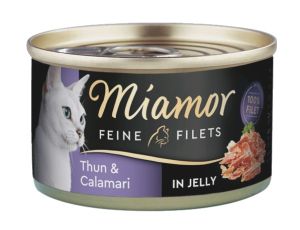 Miamor Feine Filets Dose Thunfisch & Calamari - tuńczyk i kalmary 100g