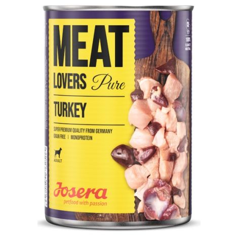 Josera Meat Lovers Pure Indyk puszka 400g