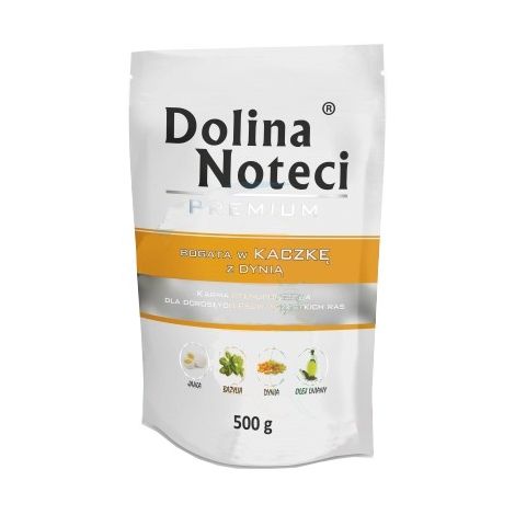 Dolina Noteci Premium Pies Kaczka i dynia saszetka 500g