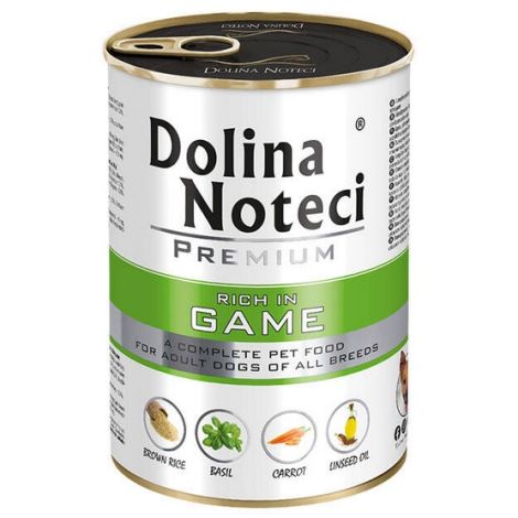 Dolina Noteci Premium Pies Dziczyzna puszka 400g