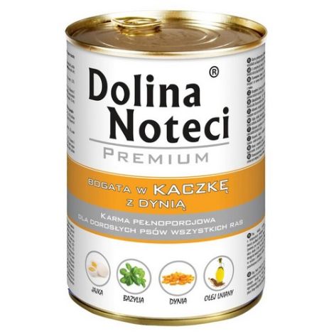 Dolina Noteci Premium Pies Kaczka i dynia puszka 400g - 2