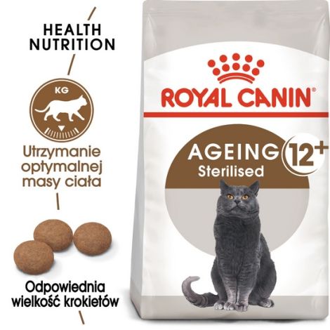 Royal Canin Ageing +12 Sterilised karma sucha dla kotów dojrzałych, sterylizowanych 2kg