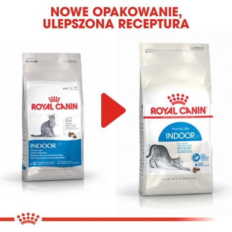 Royal Canin Indoor karma sucha dla kotów dorosłych, przebywających wyłącznie w domu 2kg - 3