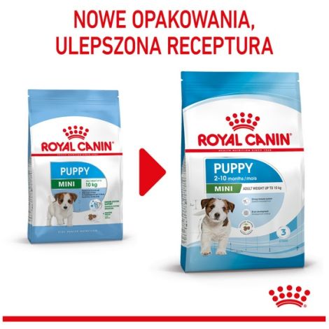 Royal Canin Mini Puppy karma sucha dla szczeniąt, od 2 do 10 miesiąca życia, ras małych 2kg - 5