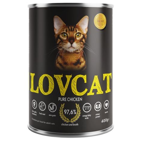 Lovcat Pure Chicken puszka 400g - 2