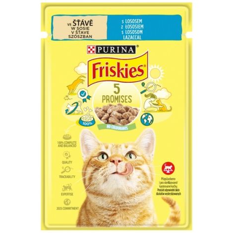 Friskies Łosoś saszetka 85g