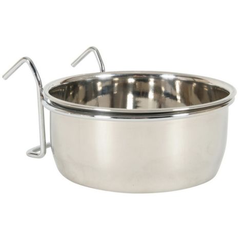 Zolux Miska zawieszana Inox 12cm 0,56L [475111] - 2