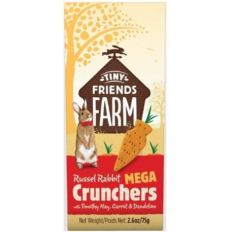 Supreme Petfoods Tiny Friends Farm Russell Rabbit Mega Crunchers 75g