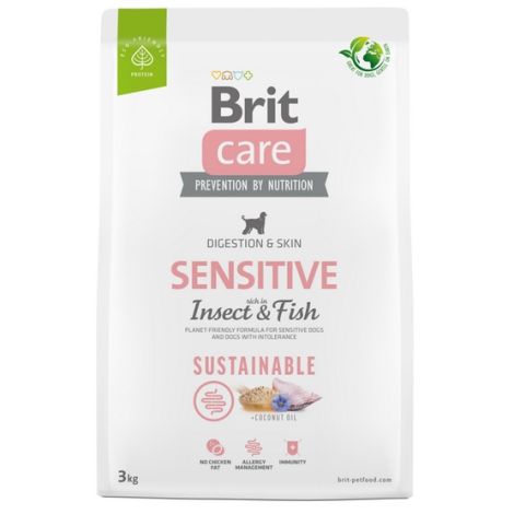 Brit Care Sustainable Sensitive Insect & Fish 3kg - 2