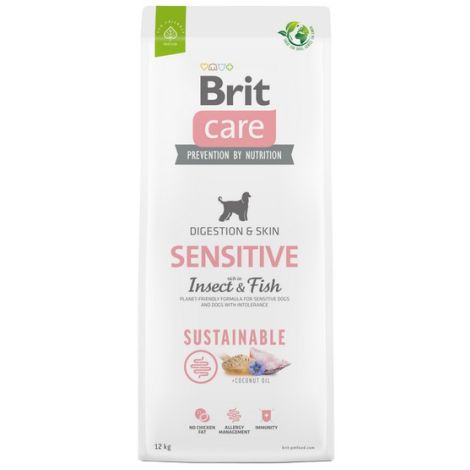 Brit Care Sustainable Sensitive Insect & Fish 14kg (12+2kg gratis) - 3