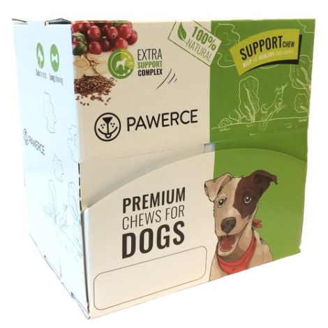 Pawerce Support Bone Large Breeds display 12x115g