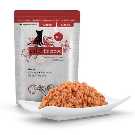 Catz Finefood Classic Senior N.03 Kurczak saszetka 85g - 3