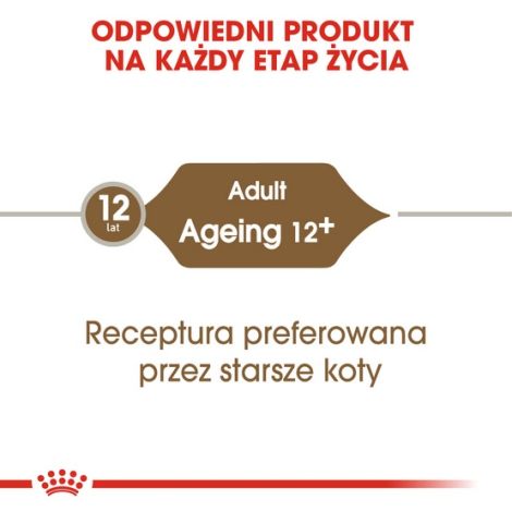 Royal Canin Ageing +12 karma mokra w sosie dla kotów dojrzałych saszetka 85g - 4