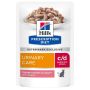 Hill's Prescription Diet c/d Feline Urinary Stress z łososiem saszetka 85g