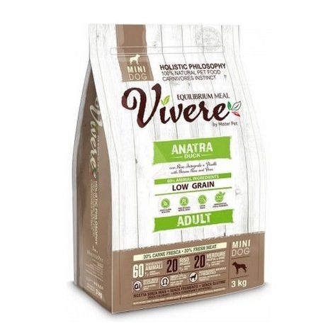 Vivere Dog Mini Adult Duck 3kg