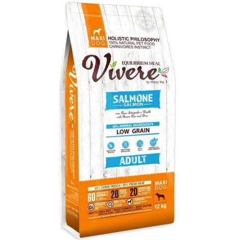 Vivere Dog Maxi Adult Salmon 12kg