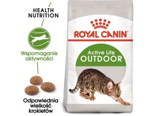 Royal Canin Outdoor karma sucha dla kotów dorosłych, wychodzących na zewnątrz 400g