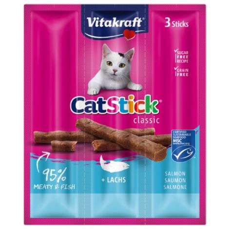 Vitakraft Cat Stick Classic Łosoś 18g [18201]