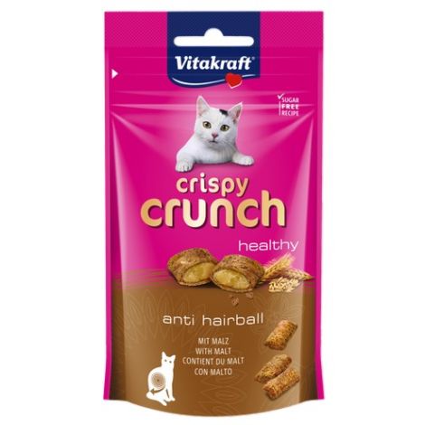 Vitakraft Cat Crispy Crunch Anti Hairball słód 60g [2428811]