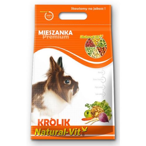 Natural-Vit Mieszanka dla królików Premium 500g [840]