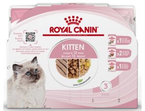 Royal Canin Feline Kitten Multipack karma mokra dla kociąt do 12 miesiąca życia saszetki 4x85g