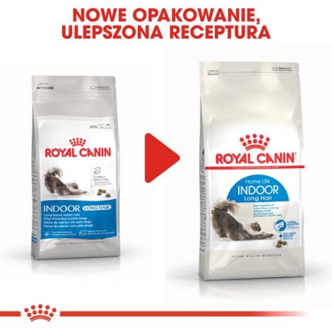 Royal Canin Indoor Long Hair karma sucha dla kotów dorosłych, długowłose, przebywających wyłącznie w domu 10kg - 3